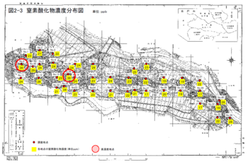 窒素酸化物濃度線図(令和6年度)