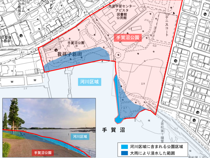 手賀沼公園図面